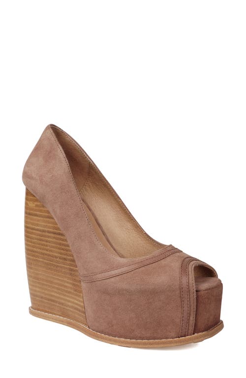 ZIGI Domenika Peep Toe Platform Wedge Sandal at Nordstrom,