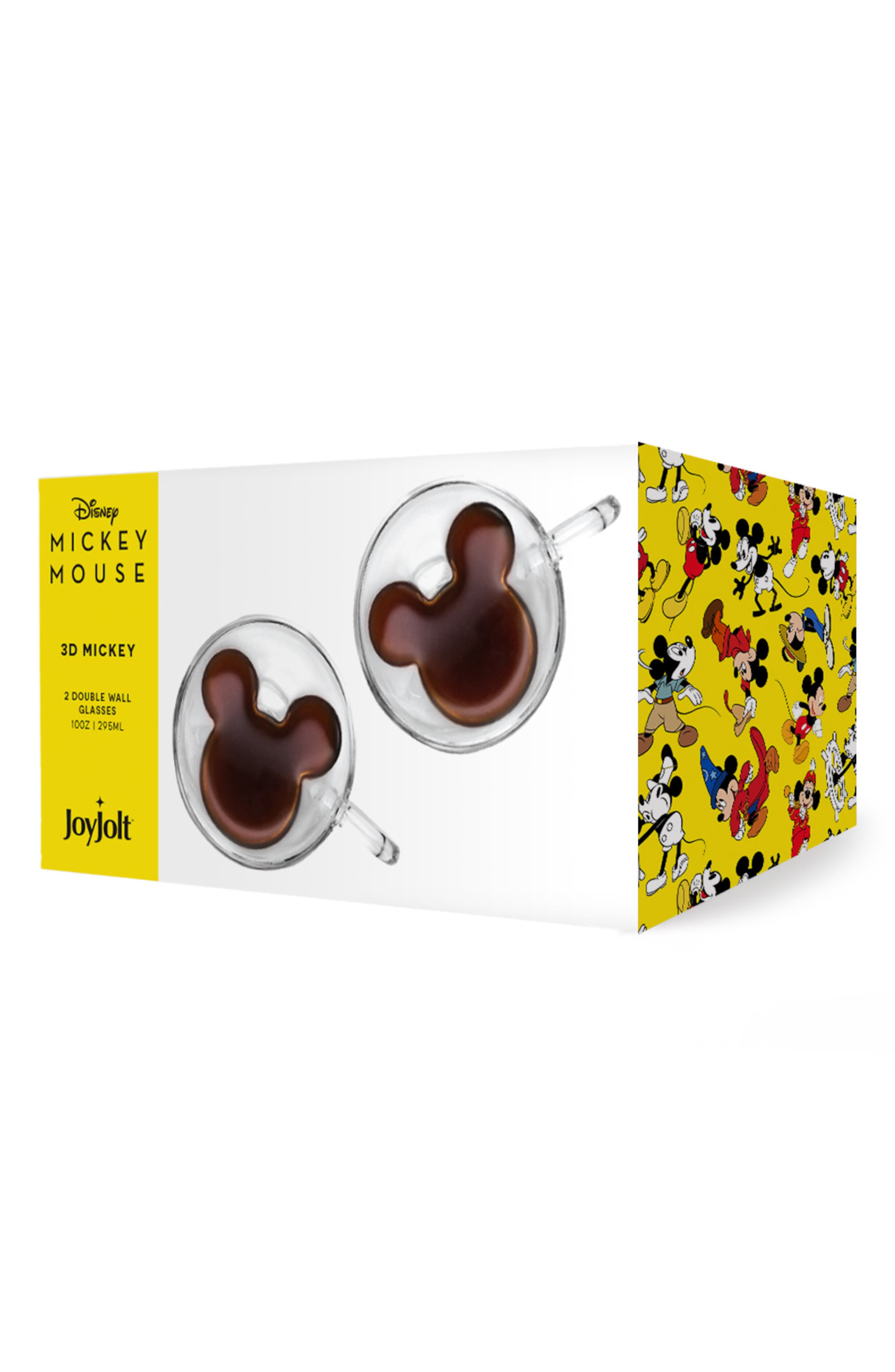 JoyJolt Disney Mickey 3D Coffee Cups Set of 2 Nordstromrack