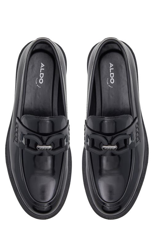 Shop Aldo Norris Bit Loafer In Black