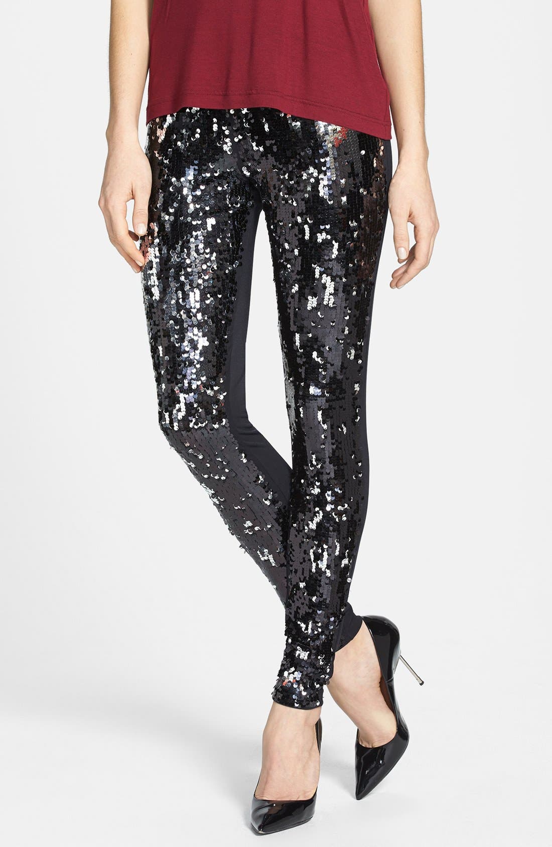 Nordstrom 'Shimmy' Sequin Leggings Nordstrom