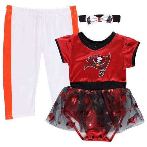 Outerstuff Infant Scarlet Nebraska Huskers Two-Piece Red Zone Jersey & Pants Set