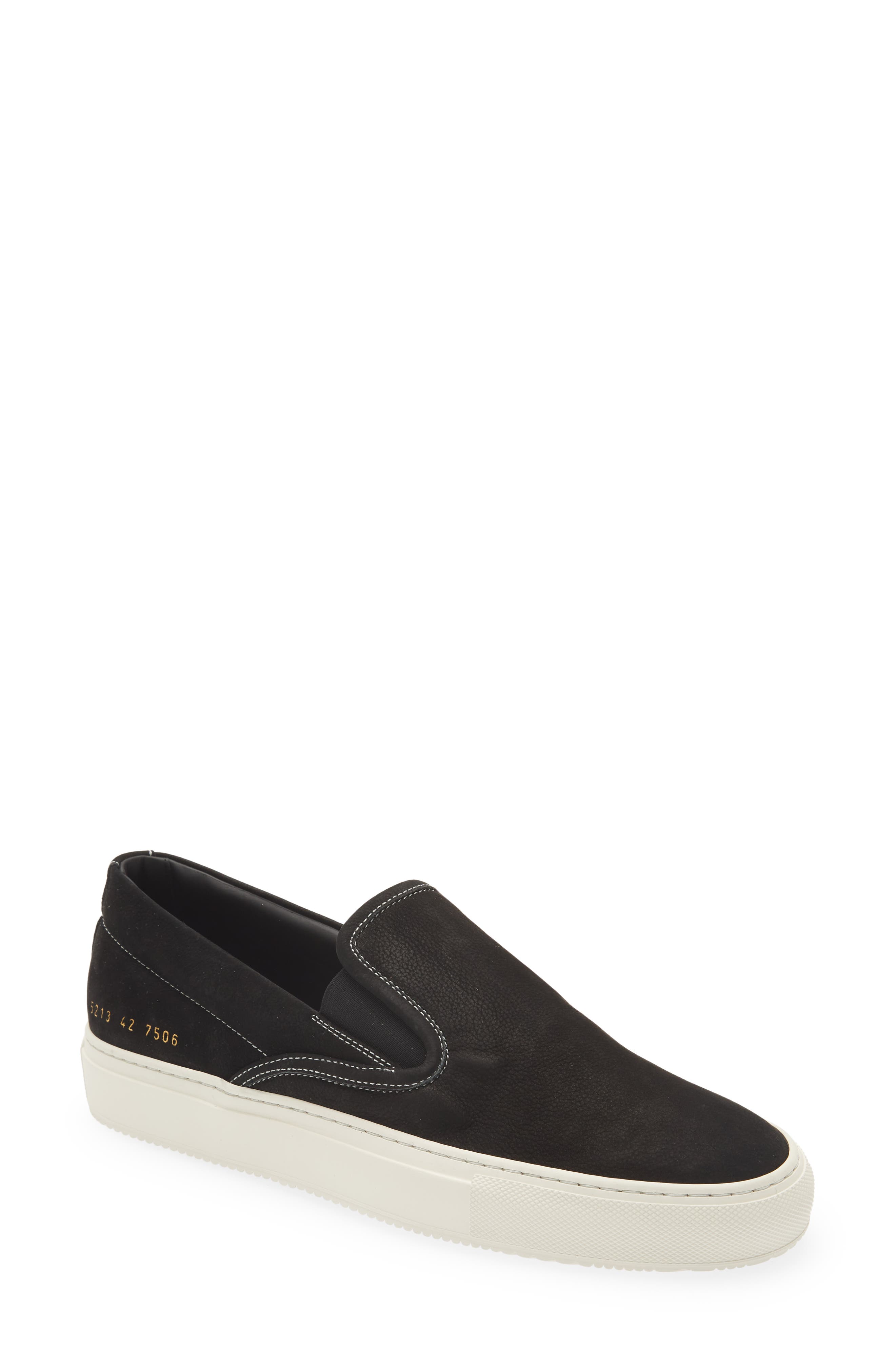 mens common projects slip on