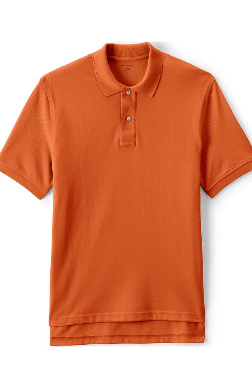 LANDS' END LANDS' END SCHOOL UNIFORM YOUNG  SHORT SLEEVE MESH POLO SHIRT 