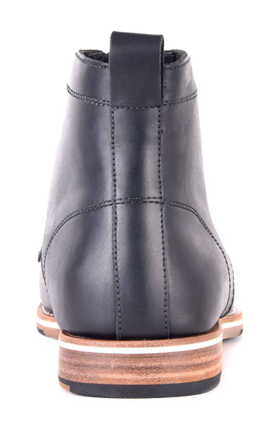 Shop Helm Zind Plain Toe Boot In Black