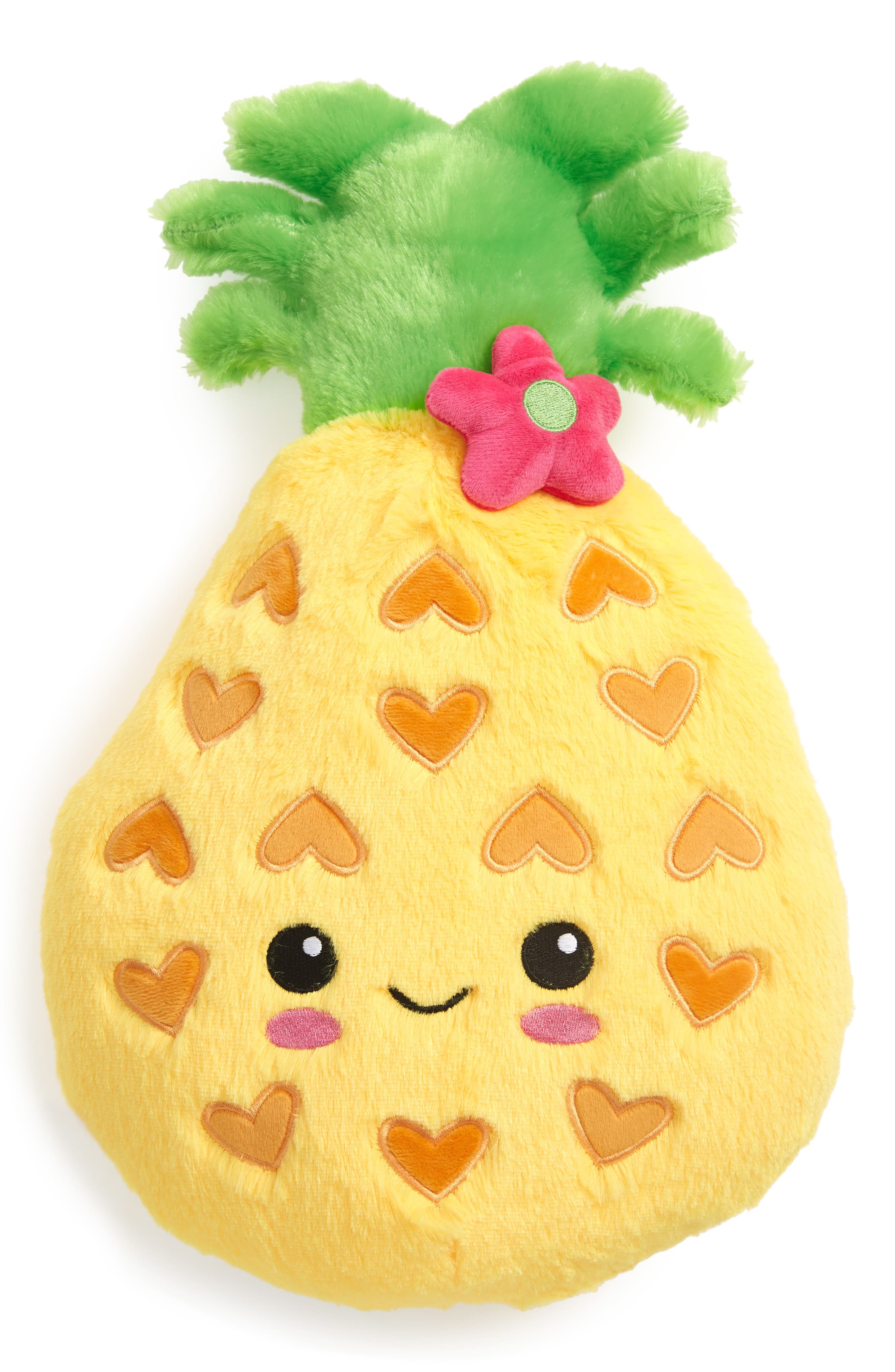 Iscream Pineapple Scented Furry Pillow Nordstrom