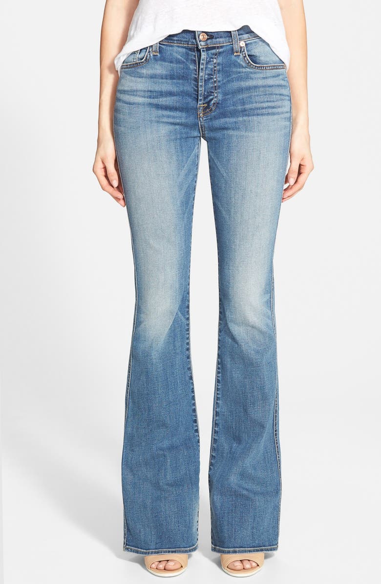 7 For All Mankind® High Rise Bootcut Jeans (Sloan Heritage Medium Light ...