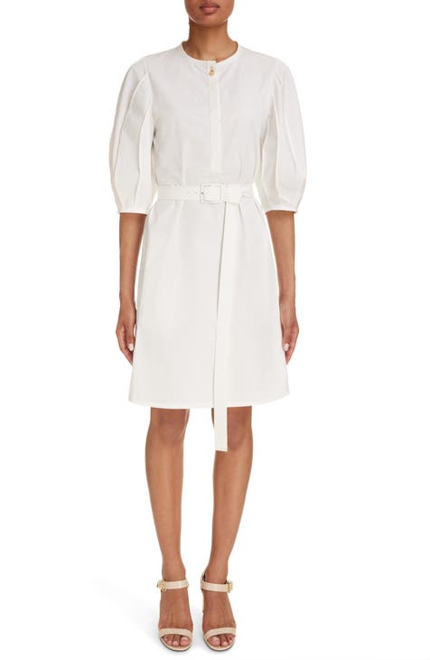 Women's White Shirtdresses