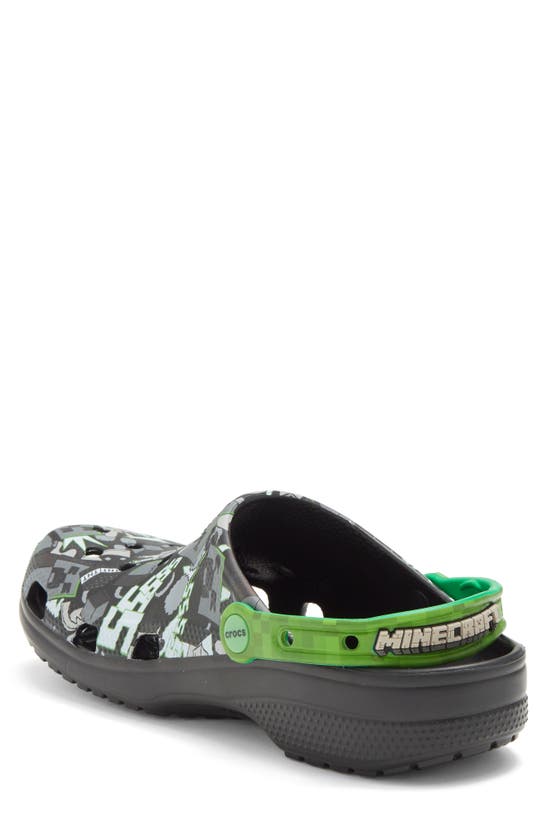 Crocs X Minecraft® Classic Clog In Green Multi