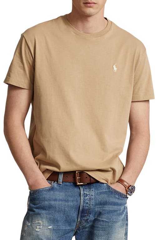 Polo Ralph Lauren Classic Fit Interlock T-shirt In Brown
