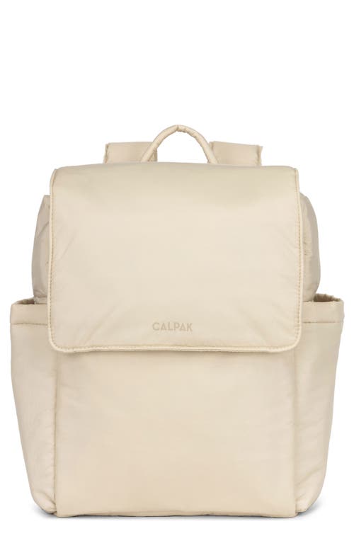 CALPAK Convertible Mini Diaper Backpack & Crossbody Bag in Oatmeal at Nordstrom