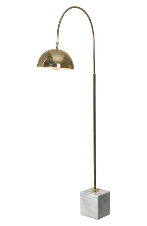 Renwil Polished Floor Lamp in Polished Brass at Nordstrom