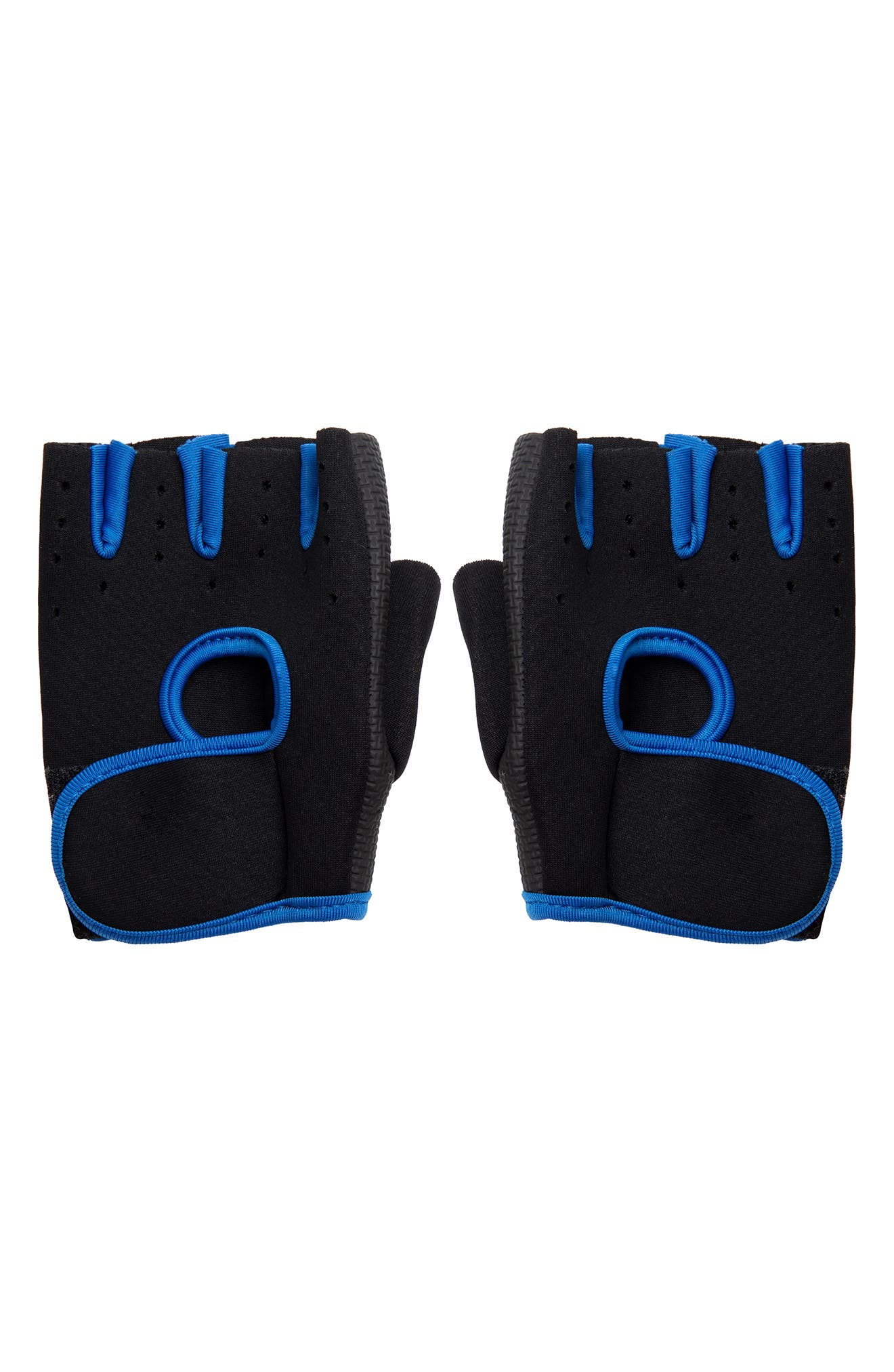 Mind Reader Fingerless Sport Gloves In Blue