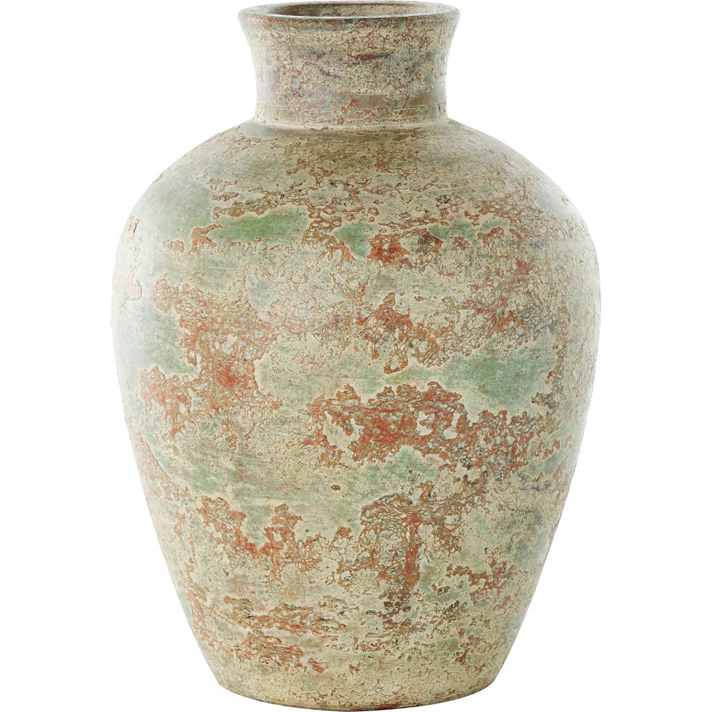 Ginger Birch Studio Brown Ceramic Vase In Brown