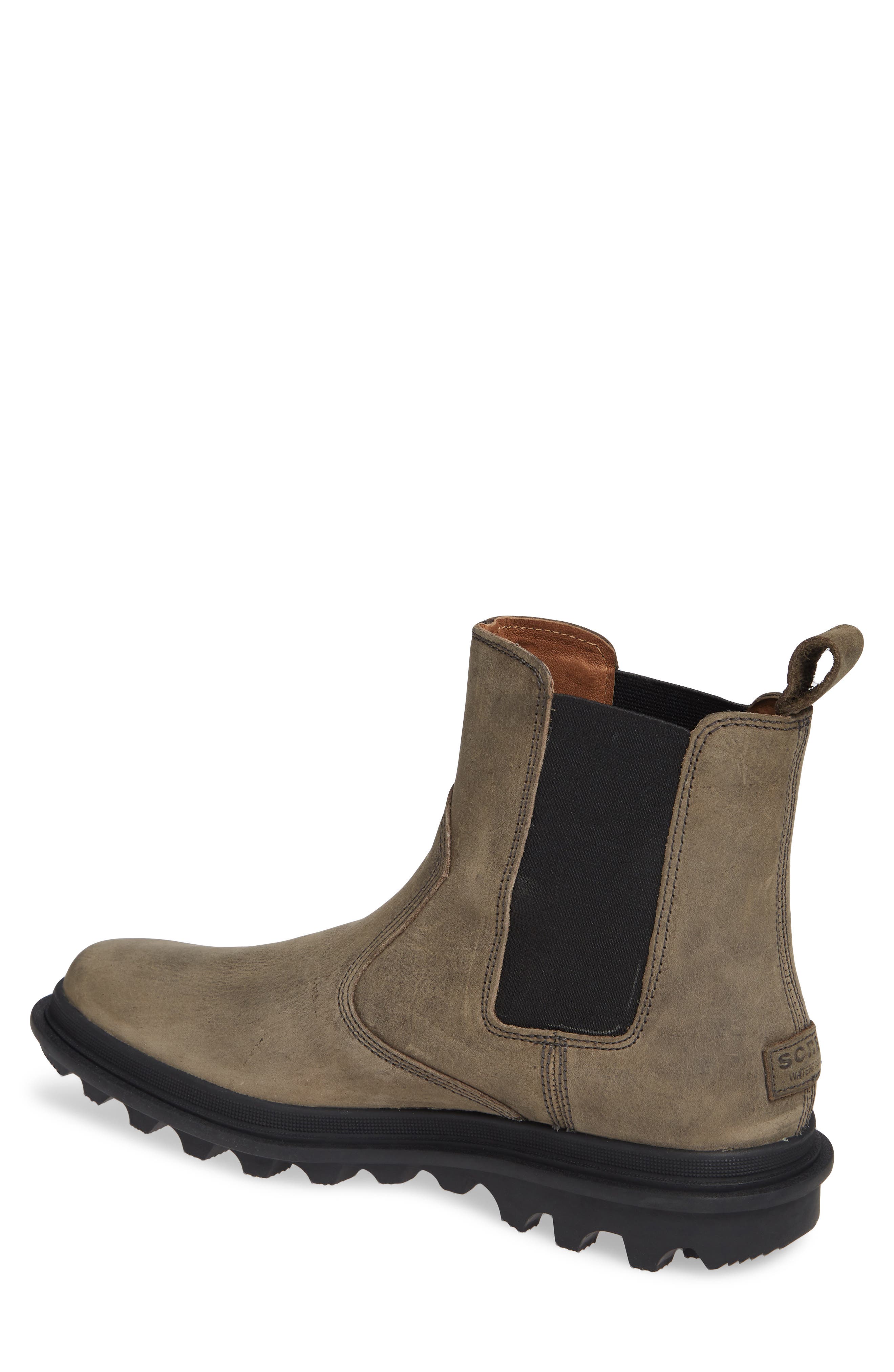 sorel men's ace chelsea waterproof boots