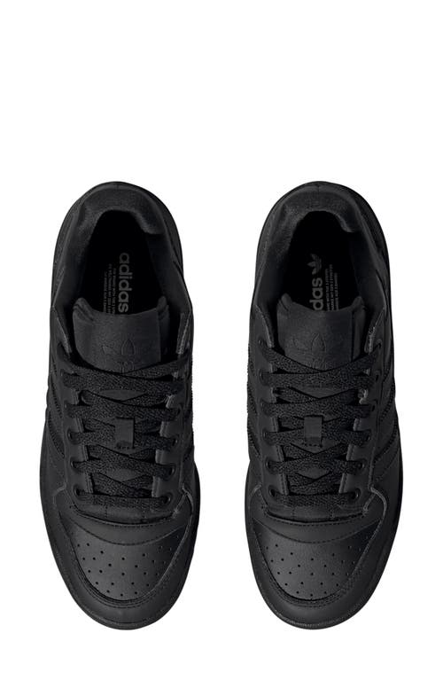 Adidas Originals Adidas Forum Bold 3-stripes Basketball Sneaker In Black/black/white