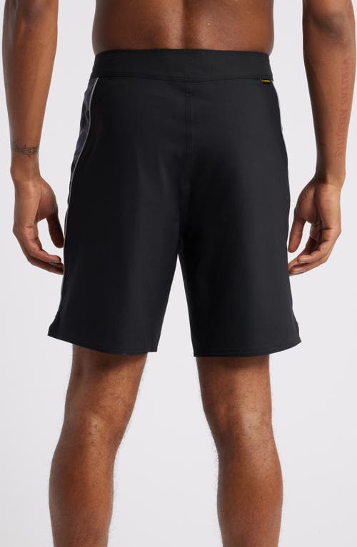 Shop Florence F1 Airtex Gamma Water Repellent Board Shorts In Black