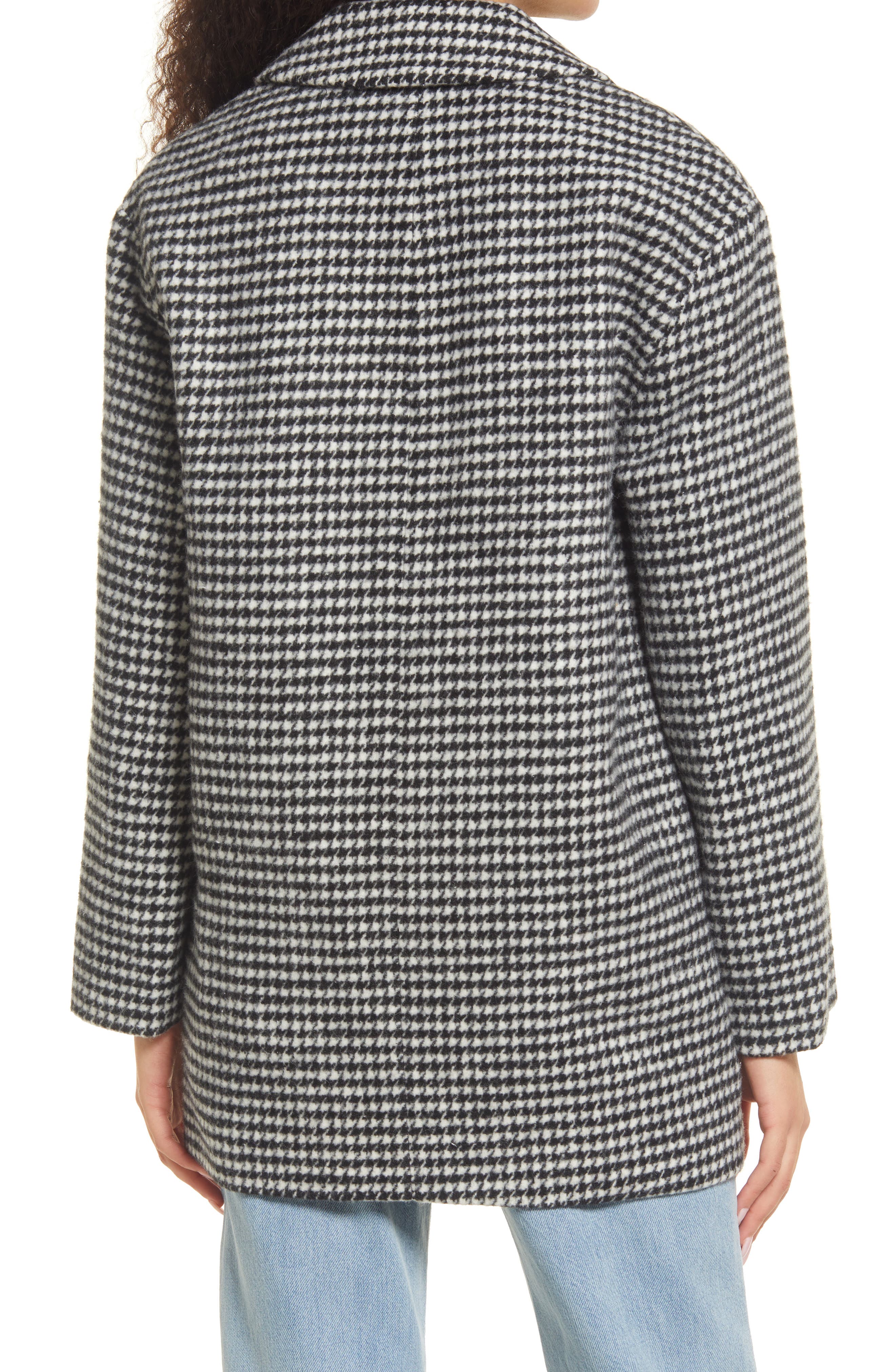 houndstooth jacket topshop