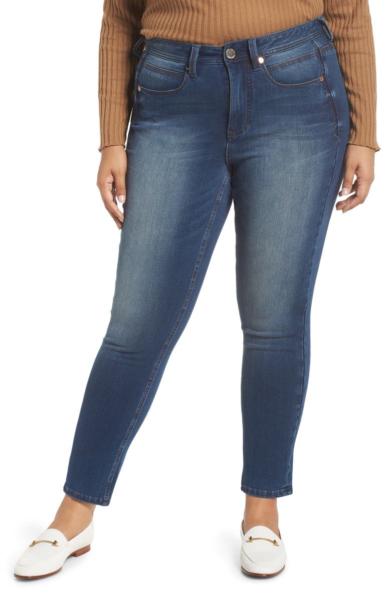 Seven7 Tummyless High Rise Skinny Jeans (Plus Size) | Nordstrom