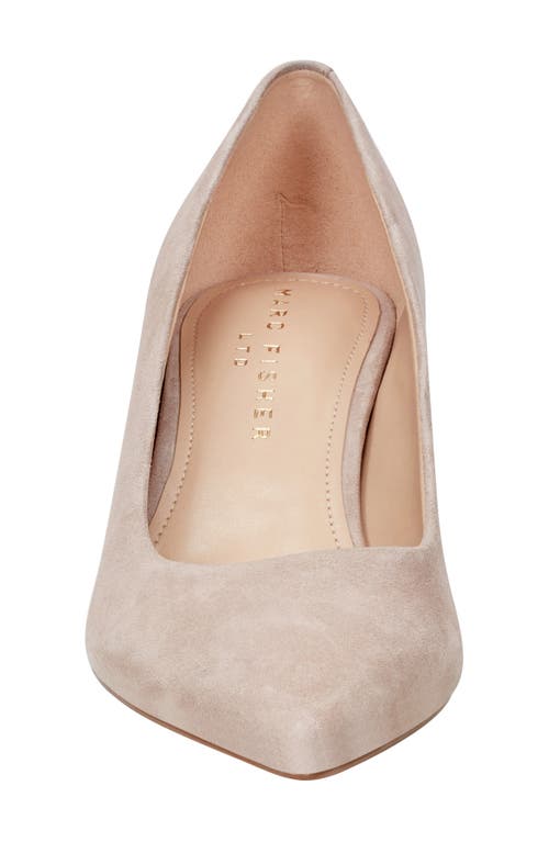 Shop Marc Fisher Ltd Lewisa Pointed Toe Pump In Light Natural