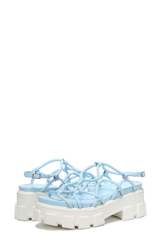 Shop Circus Ny By Sam Edelman Greyson Strappy Platform Sandal In Poolside Blue