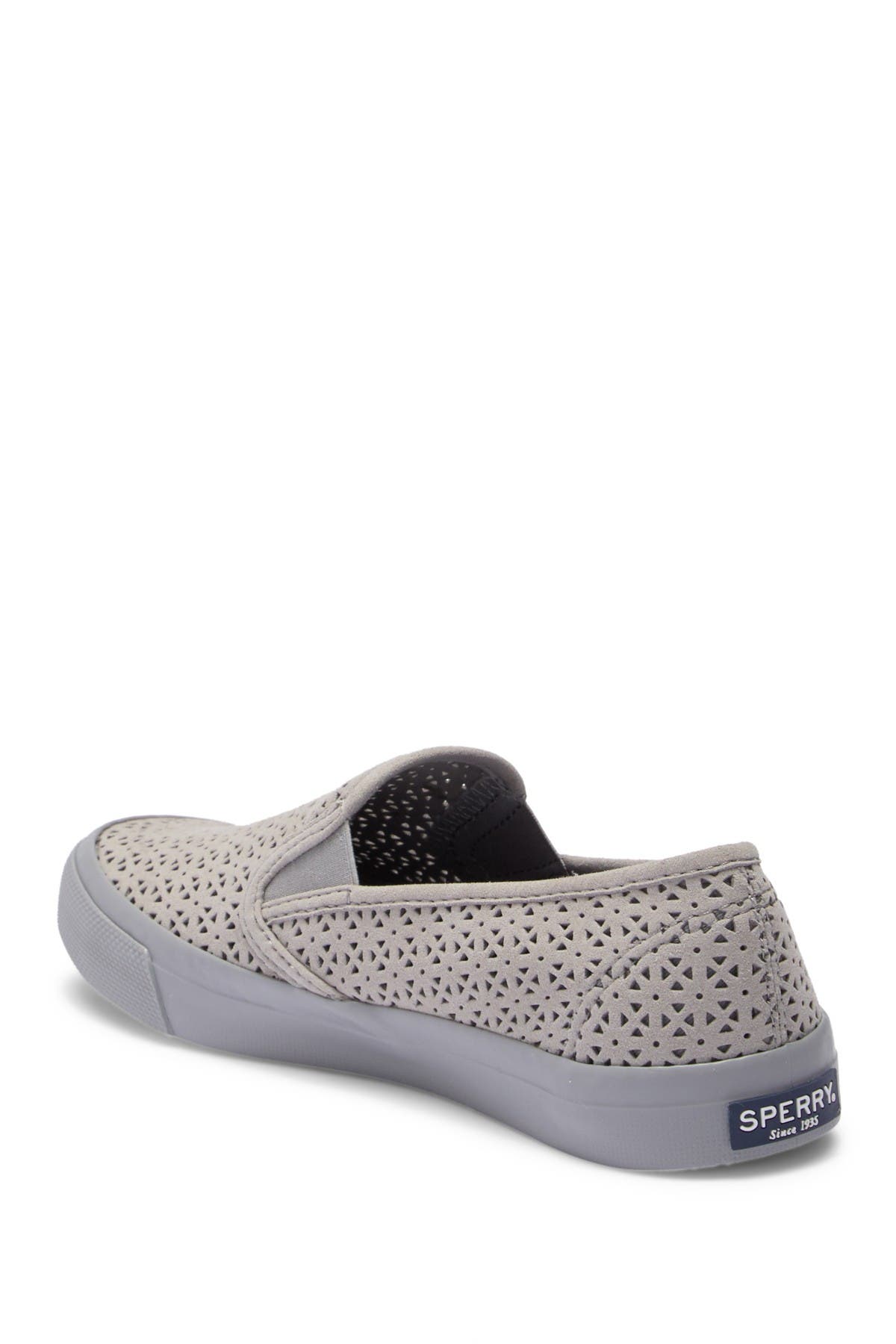 sperry seaside nautical perforated sneaker