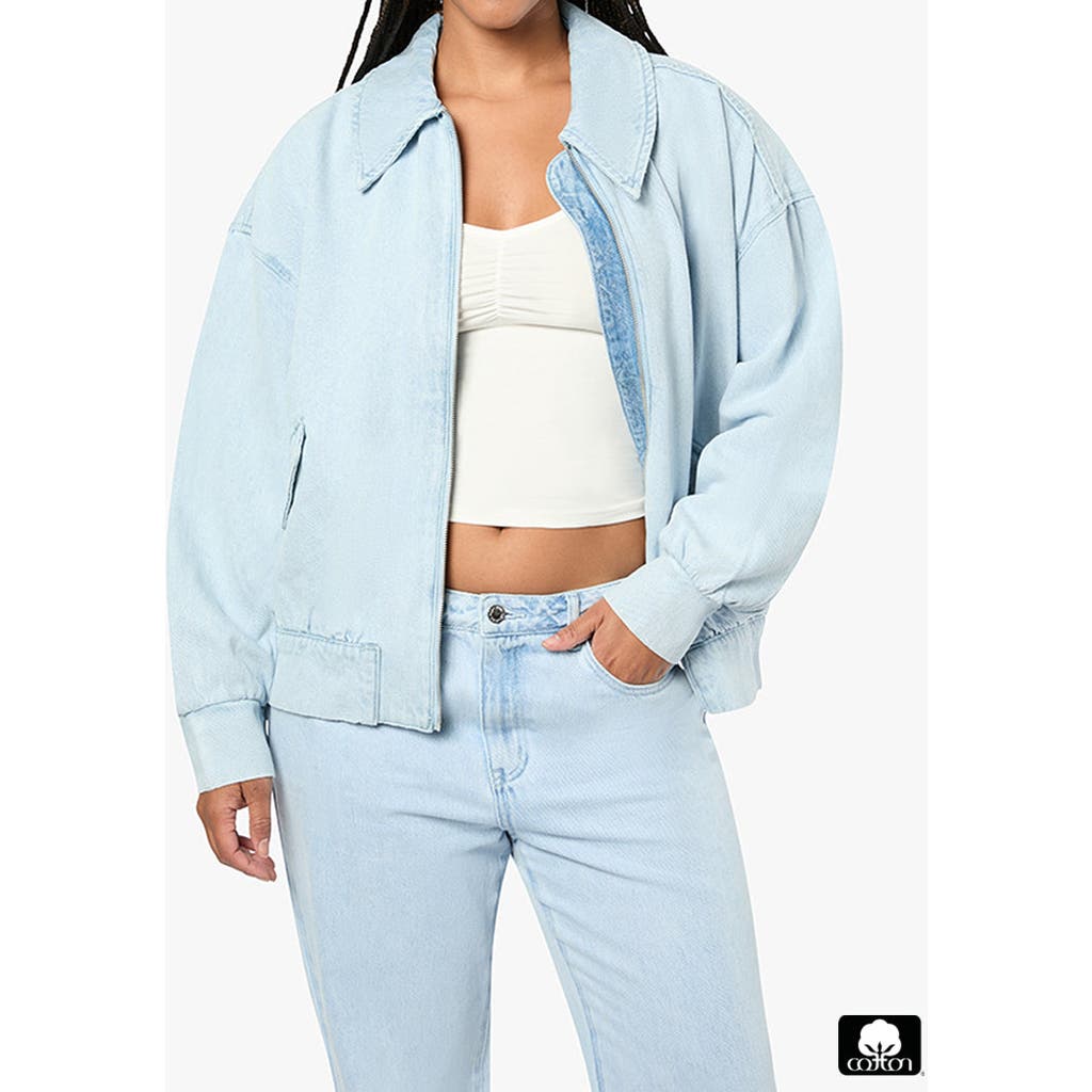 WEWOREWHAT WEWOREWHAT DENIM BOMBER JACKET