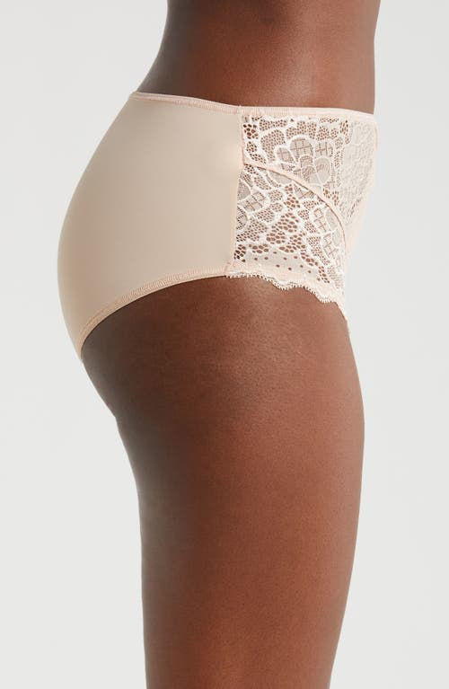 Simone Perele Caresse Retro Briefs In Peau Rose