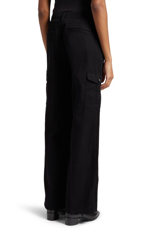 L Agence Zoella High-rise Treck Trousers In Black