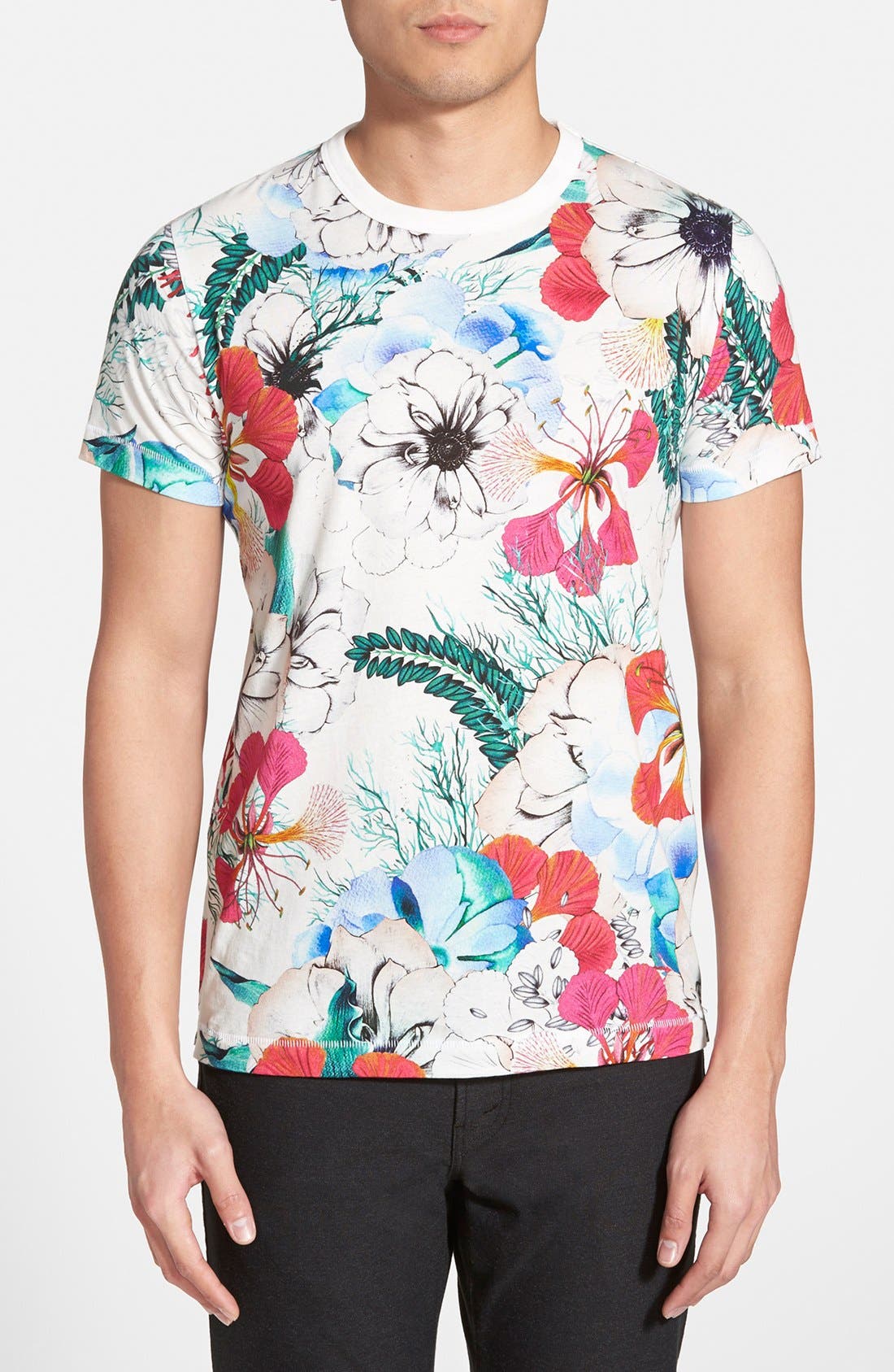 French Connection 'Floral Reef' Graphic TShirt Nordstrom