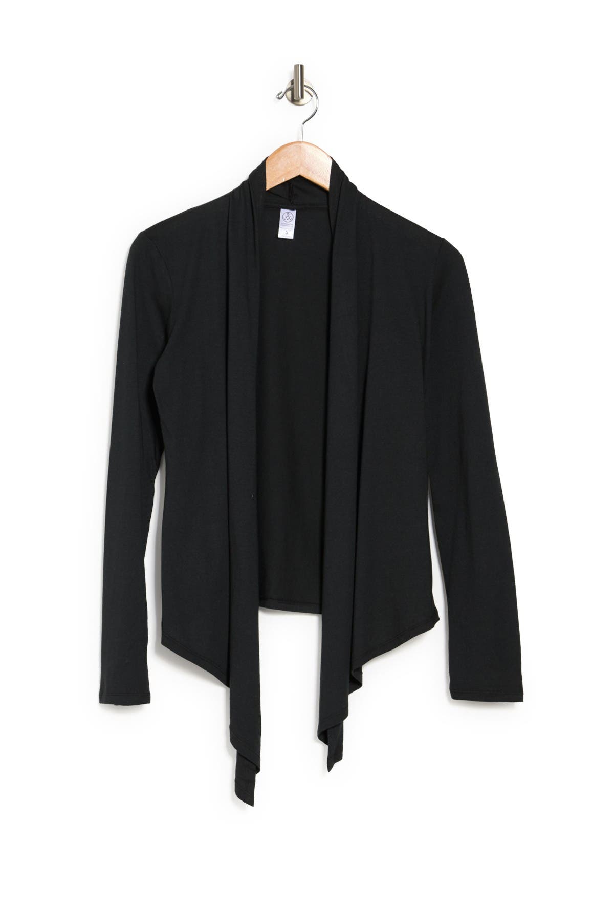 jersey open front cardigan