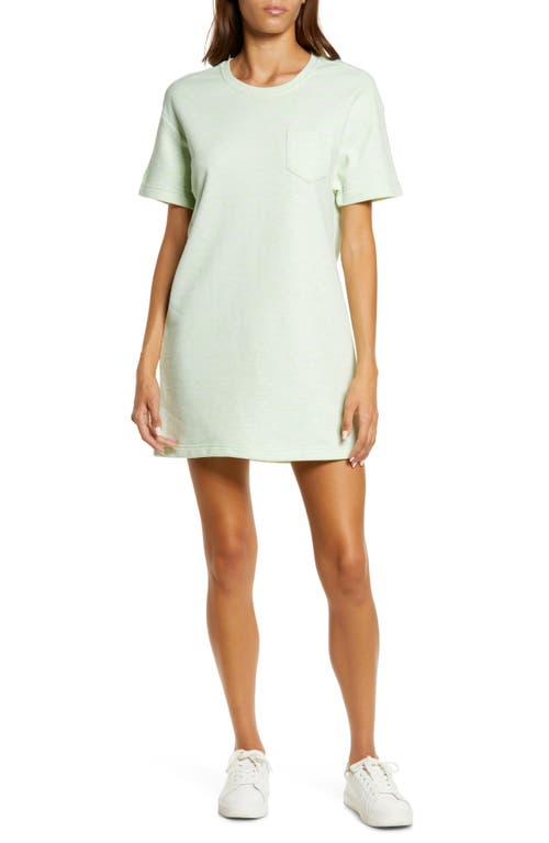 UGG(R) Nadia French Terry Lounge T-Shirt Dress in Green Neon Melange