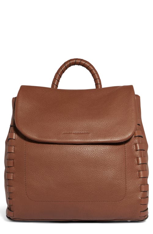 Shop Aimee Kestenberg Zen Leather Backpack In Chestnut