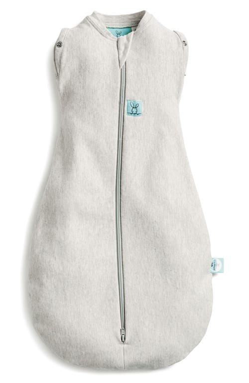 ergoPouch 0.2 TOG Organic Cotton Cocoon Swaddle Sack in Gray Marle at Nordstrom