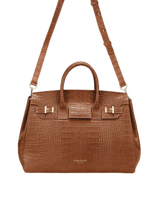 Shop Teddy Blake Gigi Croco 13" In Camel