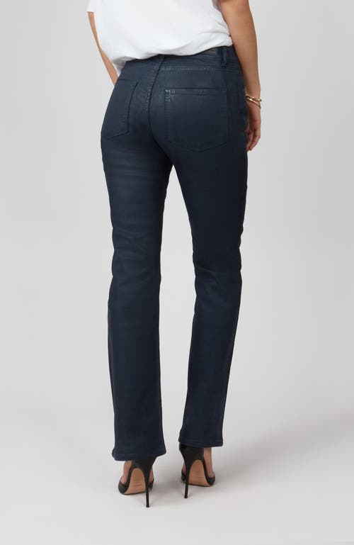 Shop Lola Jeans Billie High Rise Bootcut Jeans In Coated Ink Blue