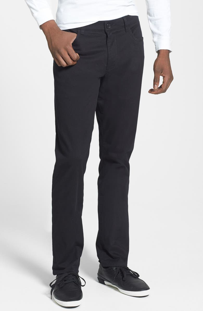 Vince Five Pocket Stretch Cotton Straight Leg Pants | Nordstrom