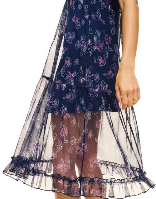 Shop Adore Me Kaycee Slip In Floral Blue