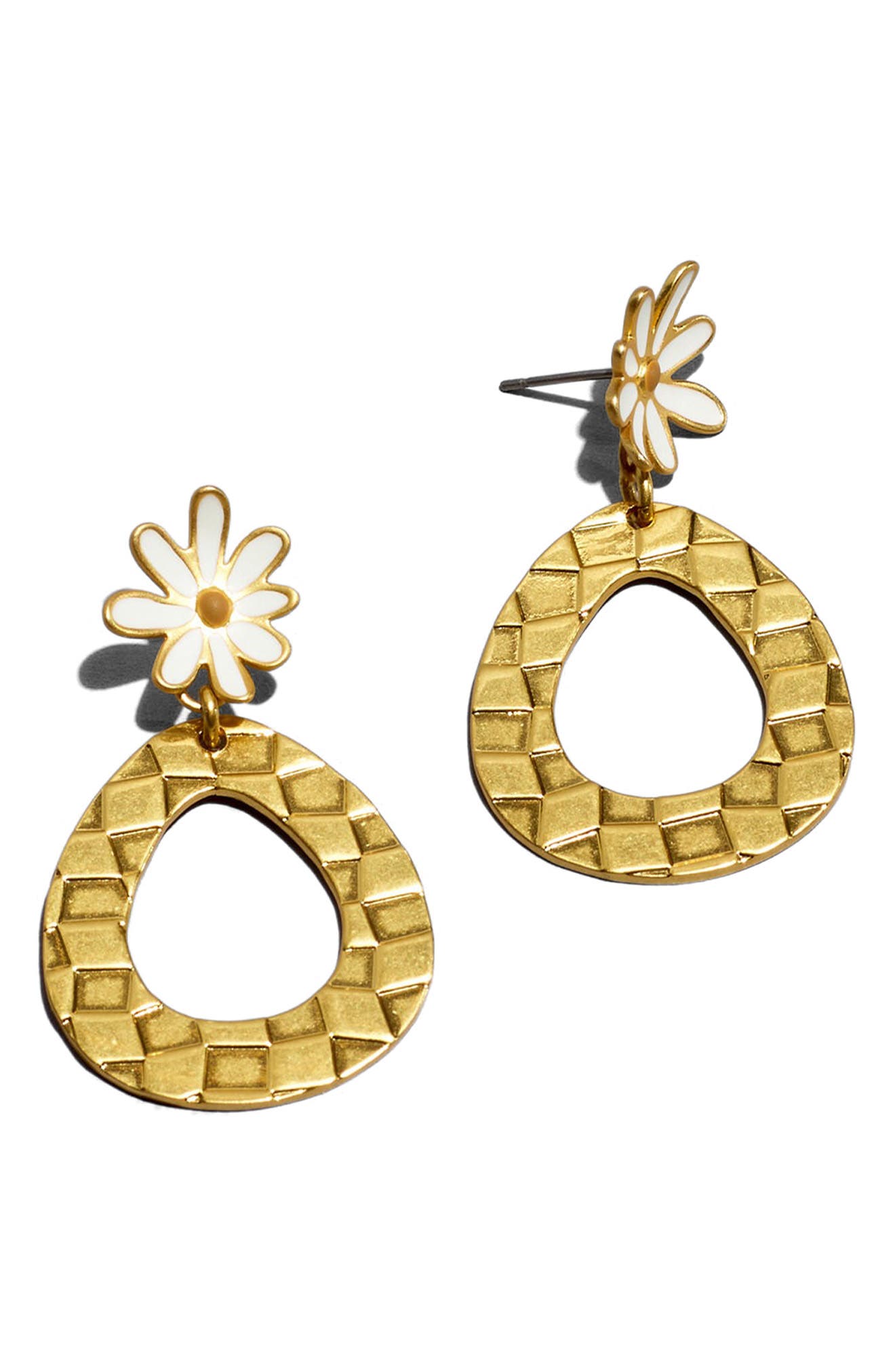 madewell daisy earrings