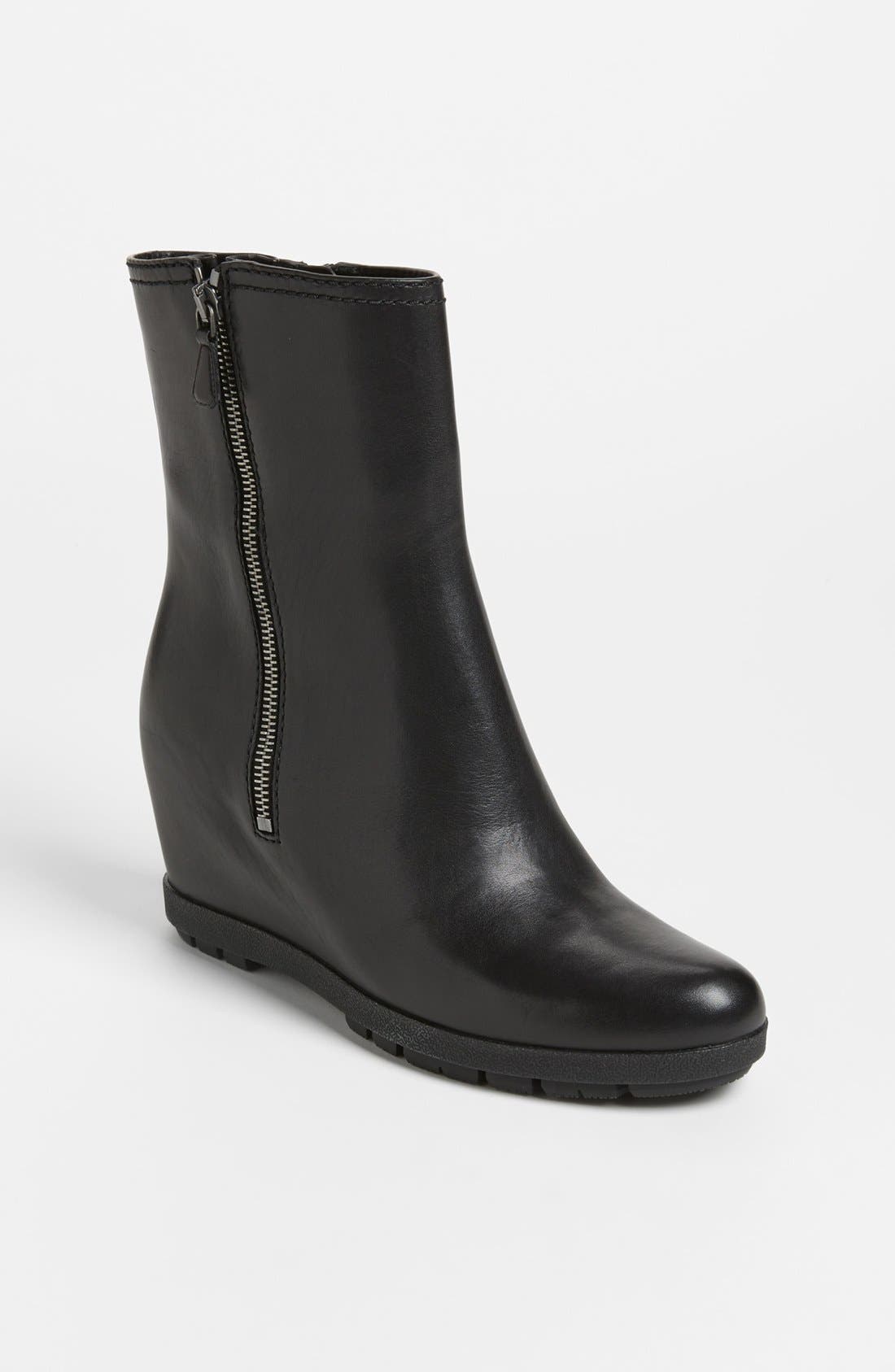 Prada Wedge Ankle Boot Nordstrom