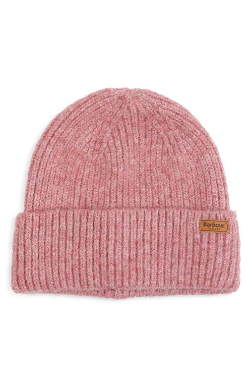 Barbour Pendle Beanie in Pink