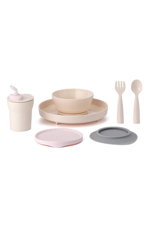 Miniware Little Foodie Dish Set in Vanilla/Cotton Candy at Nordstrom