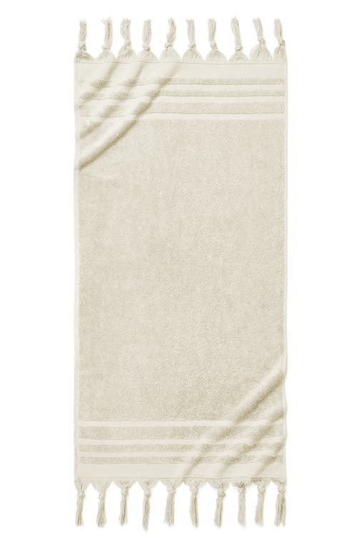 Shop Ugg(r) Ava Tied Fringe Hand Towel In Cream