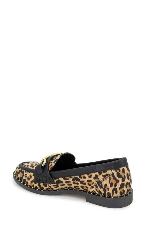 Reaction Kenneth Cole Cadila Loafer In Leopard Micro