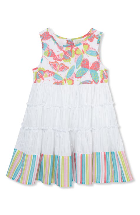 Kids' Twin Print Tiered Dress (Toddler, Little Kid & Big Kid)