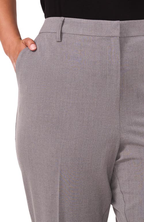 Shop Halogenr Halogen(r) High Waist Ankle Trousers In Silver Smoke Grey