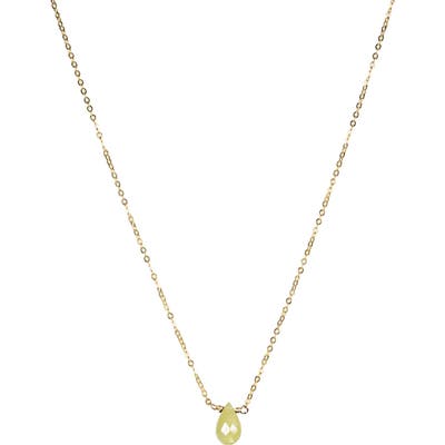 Nashelle August Synthetic Birthstone Choker Necklace