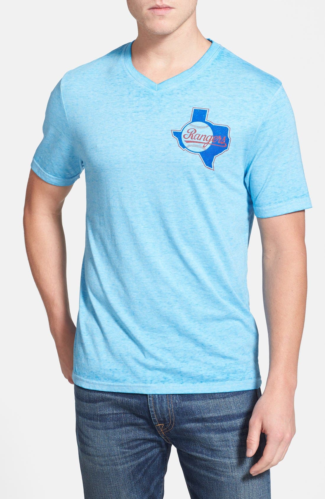 red jacket texas rangers t shirt