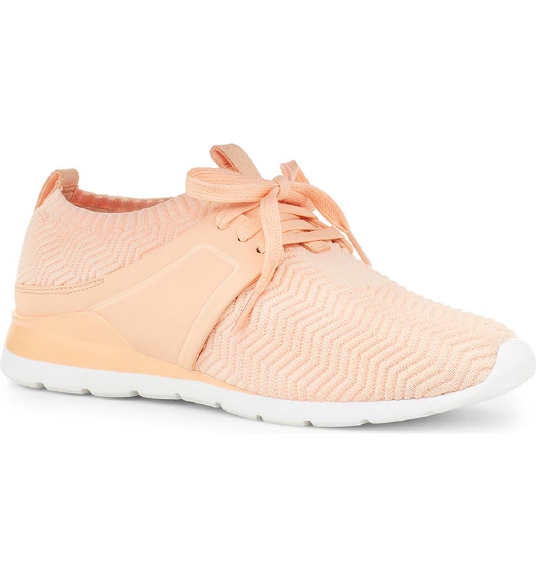 UGG<SUP>®</SUP> Willows Sneaker, Main, color, PEACH FUZZ