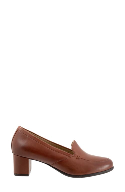 Shop Trotters Cassidy Loafer Pump In Luggage