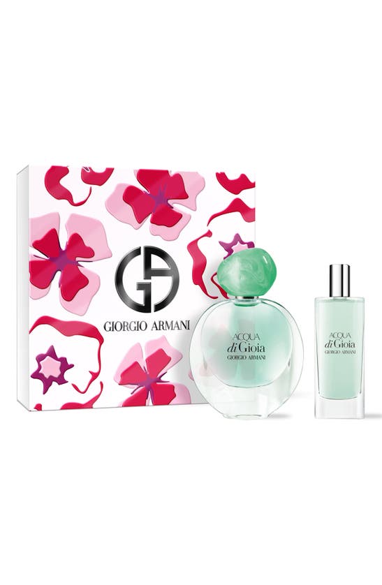 Shop Emporio Armani Acqua Di Gioia Eau De Parfum Set (limited Edition) $105 Value